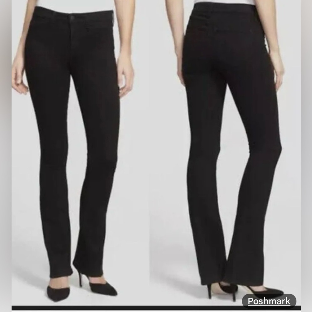 VINCE jeans size 24‎ TAYLOR High Rise Bootcut Jeans Black Resin Wash 🖤